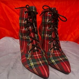 Gianni Bini Plaid Boot